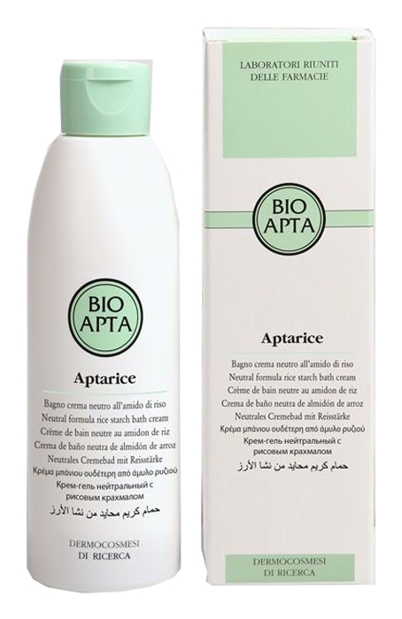 APTARICE BAGNO CREMA NEUTRO AMIDO RISO 200 ML - Farmapanda Srl