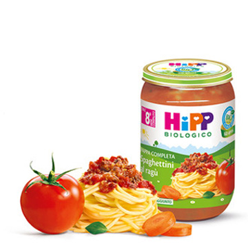 HIPP BIO SPAGHETTINI AL RAGU' 220 G - Farmapanda Srl