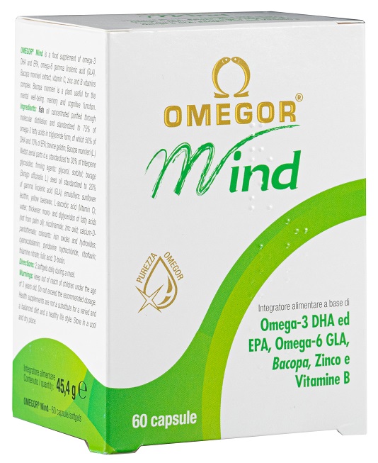 OMEGOR MIND 60 CAPSULE MOLLI - Farmapanda Srl