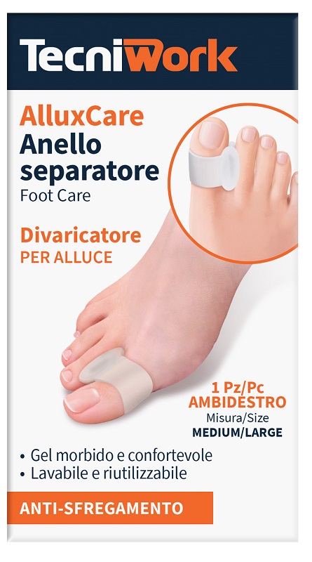 ALLUXCARE SEPARATORE DIVARICATORE ALLUCE MEDIUM/LARGE 1 PEZZO - Farmapanda Srl
