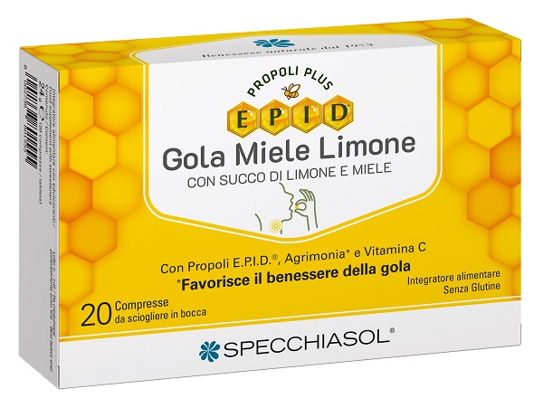 EPID GOLA MIELE LIMONE 20 COMPRESSE - Farmapanda Srl