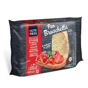 NUTRIFREE PANBRUSCHETTA 4 X 75 G - Farmapanda Srl