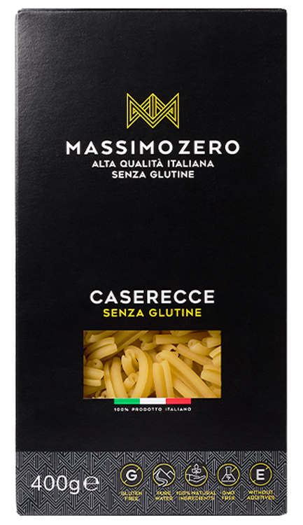 MASSIMO ZERO CASARECCE 400 G - Farmapanda Srl