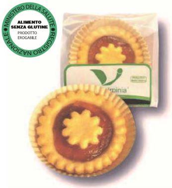 CROSTATA ALBICOCCA SENZA GLUTINE 60 G - Farmapanda Srl