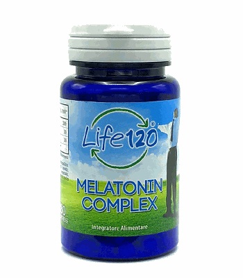 LIFE 120 MELATONINA COMPLEX 180 COMPRESSE - Farmapanda Srl