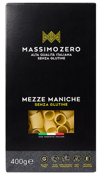 MASSIMO ZERO MEZZE MANICHE 400 G - Farmapanda Srl