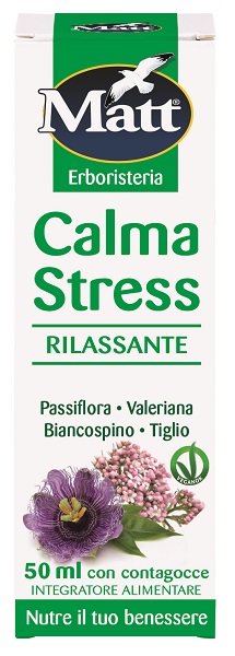 MATT ERBORISTERIA CALMA STRESS RILASSANTE GOCCE 50 ML - Farmapanda Srl