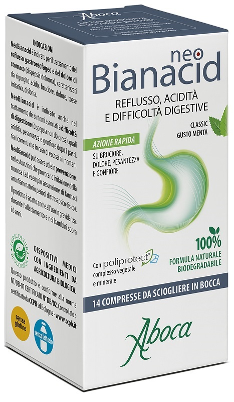 NEOBIANACID 14 COMPRESSE MASTICABILI - Farmapanda Srl
