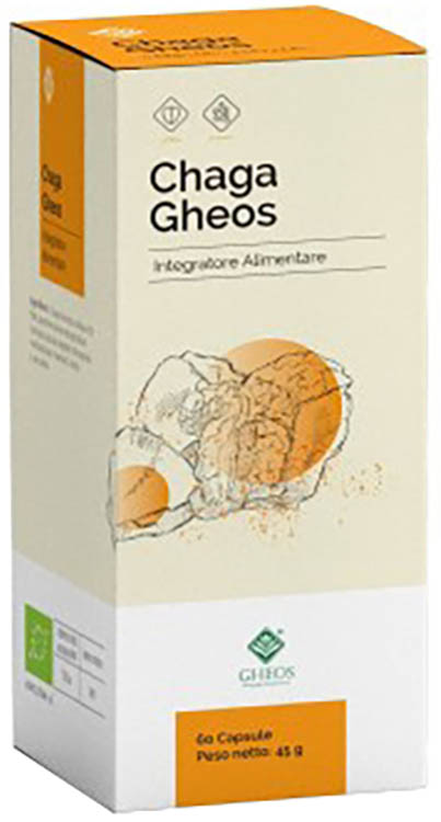 CHAGA GHEOS 60 CAPSULE 750 MG - Farmapanda Srl