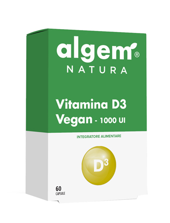 VITAMINA D3 VEGAN 1000 UI 60 CAPSULE - Farmapanda Srl