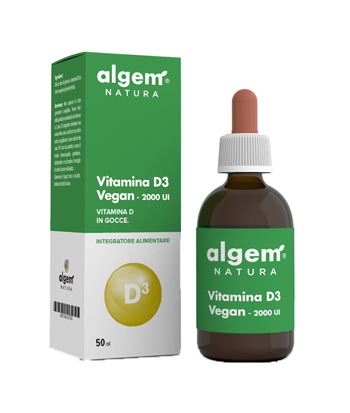 VITAMINA D3 VEGAN 2000 UI 50 ML - Farmapanda Srl