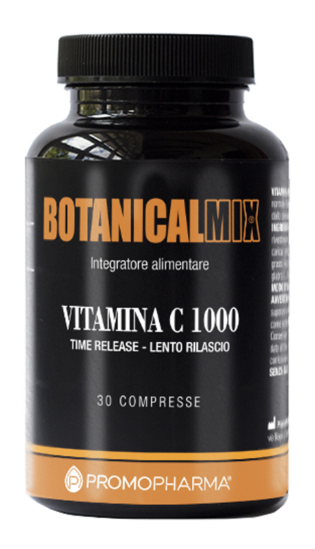 VITAMINA C 1000 BOTANICAL MIX 30 COMPRESSE - Farmapanda Srl
