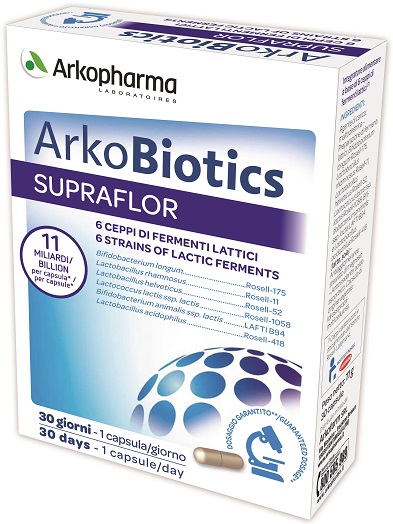 ARKOBIOTICS SUPRAFLOR 30 CAPSULE - Farmapanda Srl