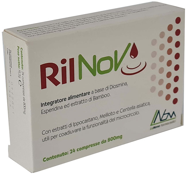 RILNOV 24 COMPRESSE 800 MG - Farmapanda Srl