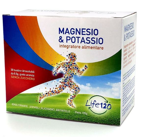 MAGNESIO E POTASSIO 30 BUSTINE - Farmapanda Srl