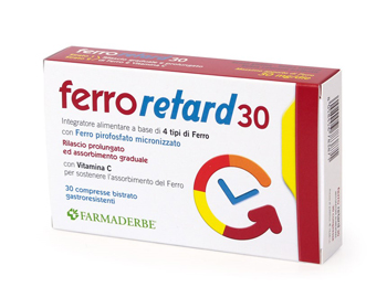 FERRO RETARD 30 COMPRESSE - Farmapanda Srl
