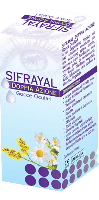 SIFRAYAL DOPPIA AZIONE GOCCE OCULARI 10 ML - Farmapanda Srl