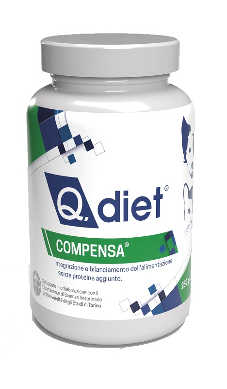 COMPENSA Q DIET POLVERE 250 G - Farmapanda Srl