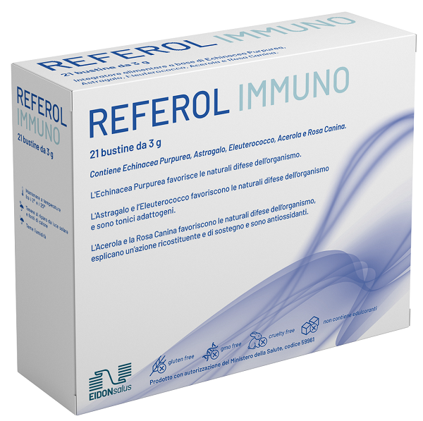 REFEROL IMMUNO 21 BUSTE 3 G - Farmapanda Srl