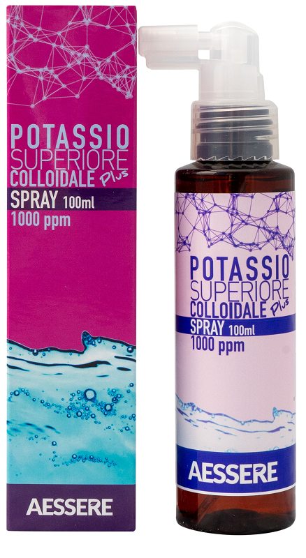 POTASSIO COLLOIDALE PLUS 1000PPM SPRAY 100 ML - Farmapanda Srl
