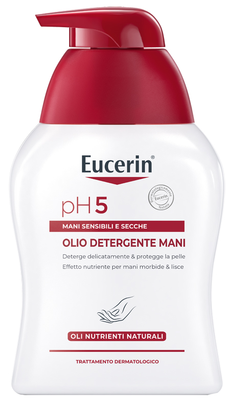EUCERIN PH5 OLIO DETERGENTE MANI SECCHE E SCREPOLATE 250 ML - Farmapanda Srl