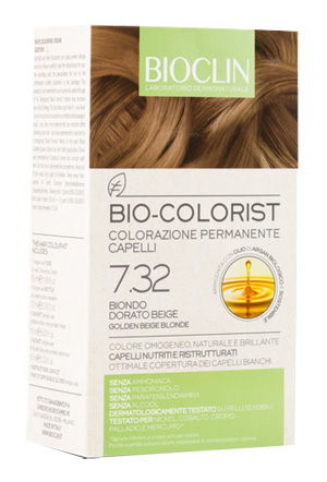 BIOCLIN BIO COLORIST 7,32 BIONDO DORATO BEIGE - Farmapanda Srl