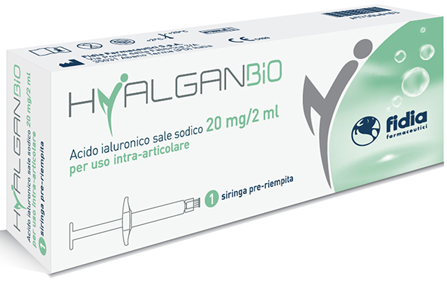 SIRINGA HYALGANBIO INTRA-ARTICOLARE 20MG 2 ML - Farmapanda Srl