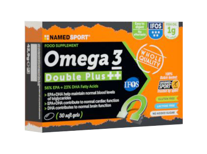 OMEGA 3 DOUBLE PLUS++ 30 SOFT GEL - Farmapanda Srl