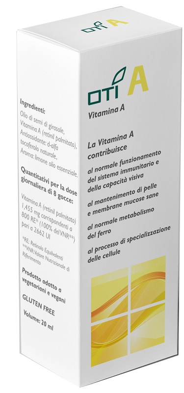OTI A VITAMINA A GOCCE 20 ML - Farmapanda Srl