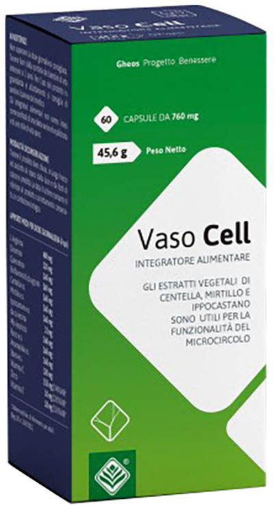 VASO CELL 60 CAPSULE - Farmapanda Srl