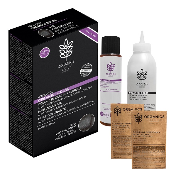 ORGANICS PHARM ORGANICS COLOR 3/0 CASTANO SCURO - Farmapanda Srl