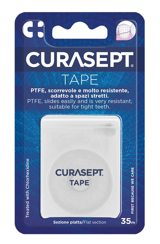 CURASEPT FLOSS PTFE TAPE CLOREXIDINA - Farmapanda Srl