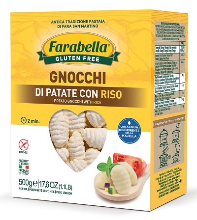 FARABELLA GNOCCHI PATATE RISO 500 G - Farmapanda Srl