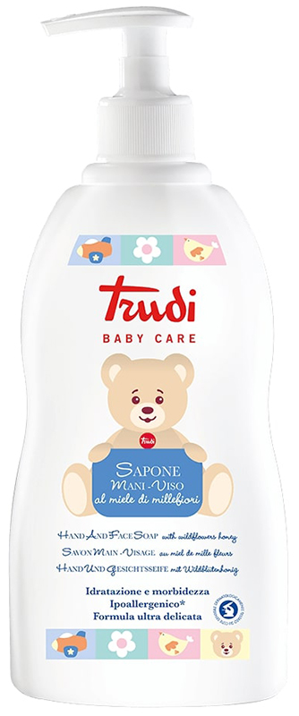 TRUDI BABY CARE SAPONE MANI/VISO 500 ML - Farmapanda Srl