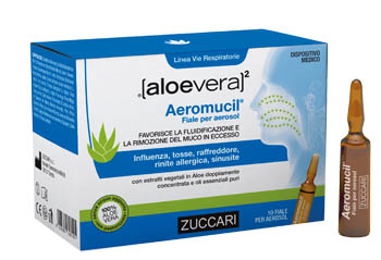 ALOEVERA2 AEROMUCIL 10 FIALE 5 ML - Farmapanda Srl