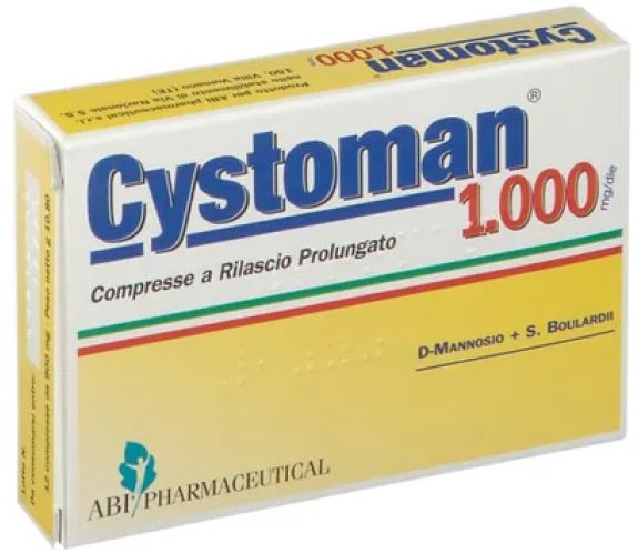 CYSTOMAN 1000 12 COMPRESSE - Farmapanda Srl