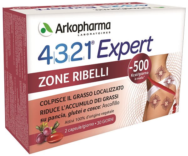 4321 EXPERT ZONE RIBELLI 60 CAPSULE - Farmapanda Srl