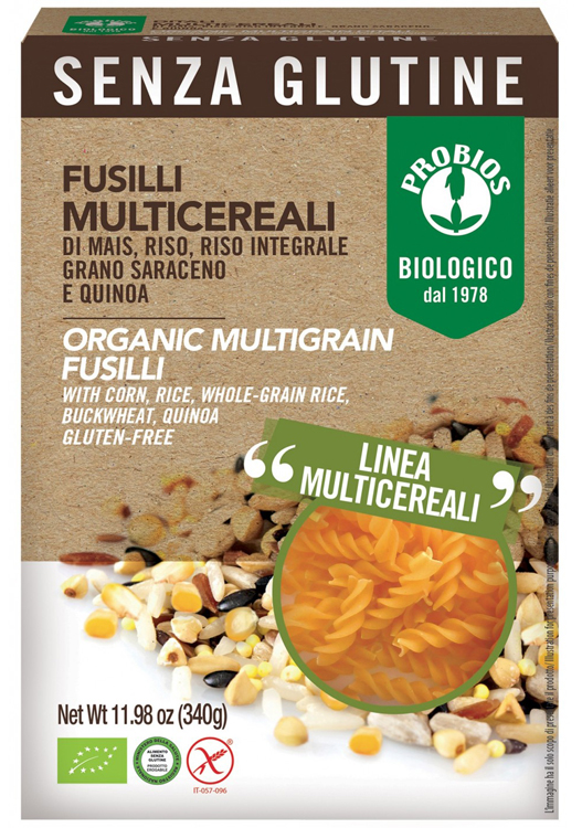 FUSILLI MULTICEREALI 340 G - Farmapanda Srl