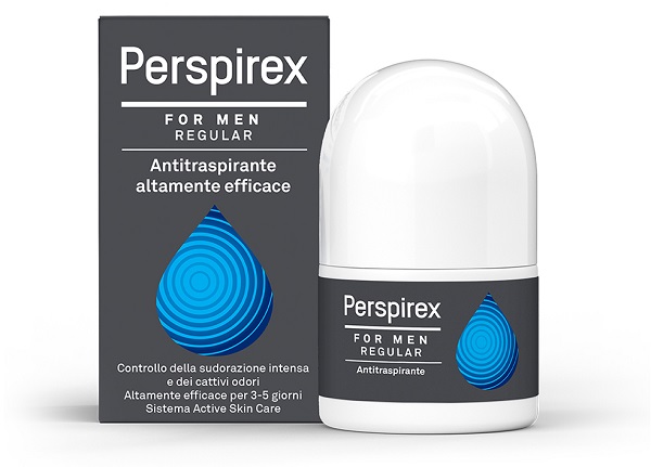 PERSPIREX FOR MEN REGULAR ANTITRASPIRANTE ROLL ON 20 ML - Farmapanda Srl