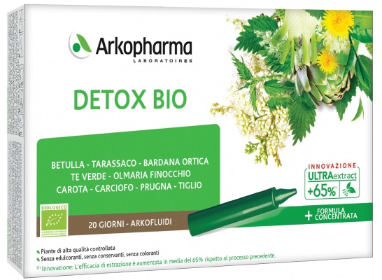 ARKOFLUIDI DETOX BIO 20 FIALE - Farmapanda Srl