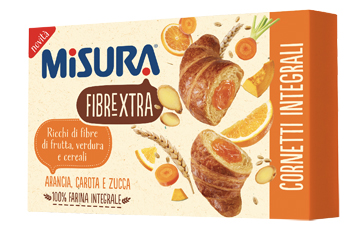 MISURA CORNETTI FIBRE EXTRA ARANCIONE ARANCIA CAROTA E ZUCCA 300 G - Farmapanda Srl