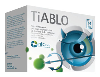 TIABLO GARZA OFTALMICA MONOUSO 14 PEZZI - Farmapanda Srl