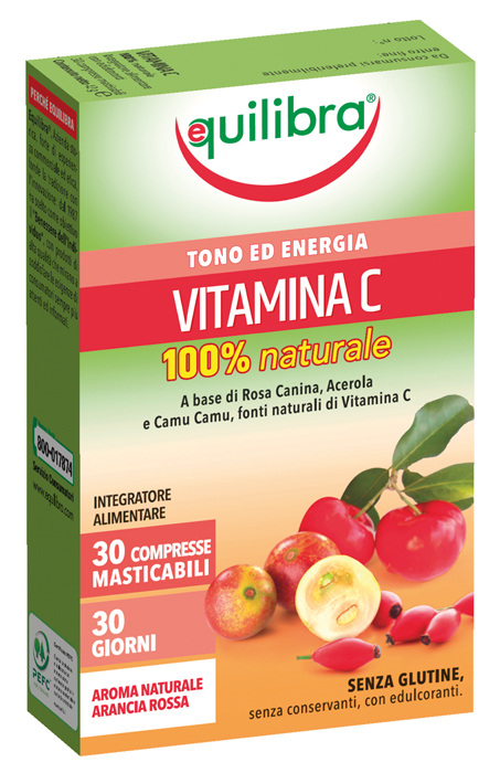 VITAMINA C 100% NATURALE 30 COMPRESSE - Farmapanda Srl