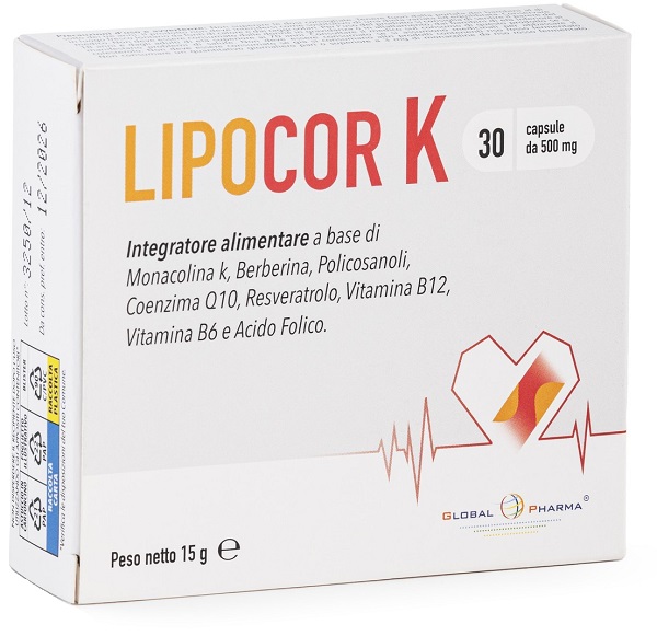 LIPOCOR K 30 CAPSULE - Farmapanda Srl