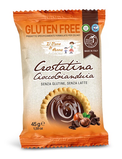 IL PANE DI ANNA CROSTATINA CIOCCOGIANDUIA SENZA LATTE 45 G - Farmapanda Srl
