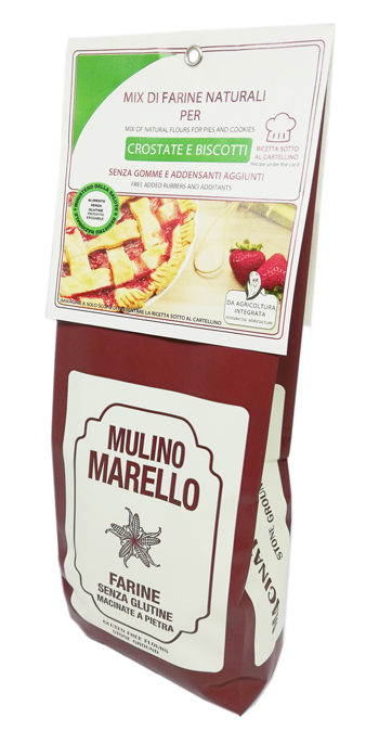 MIX DI FARINE NATURALI PER CROSTATE E BISCOTTI 500 G - Farmapanda Srl