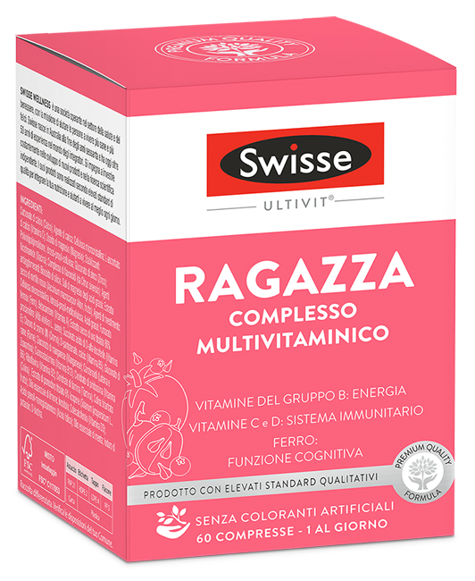 SWISSE MULTIVITAMINICO RAGAZZA 60 COMPRESSE - Farmapanda Srl