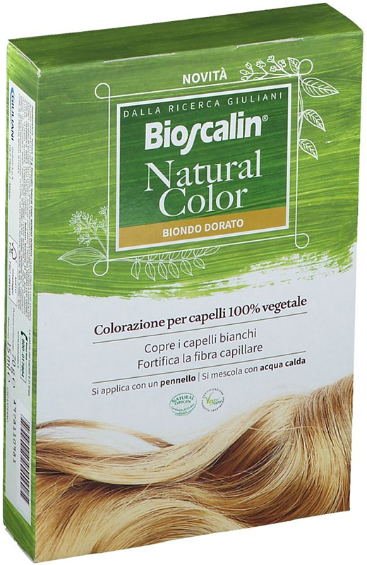 BIOSCALIN NATURAL COLOR BIONDO DORATO 70 G - Farmapanda Srl
