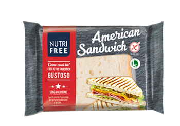 NUTRIFREE AMERICAN SANDWICH 4 PEZZI DA 60 G - Farmapanda Srl