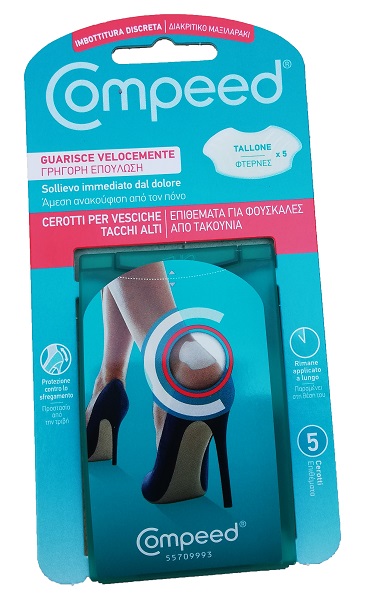 CEROTTO COMPEED VESCICHE TACCHI ALTI 5 PEZZI - Farmapanda Srl